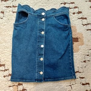 Maje denim skirt